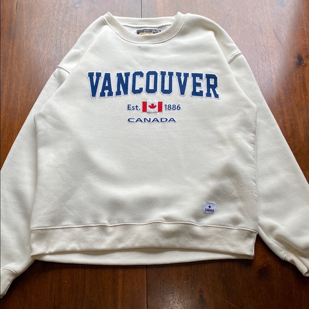 Canadian Vintage Clothing Co. Vancouver Crewneck Sweatshirt Size L
